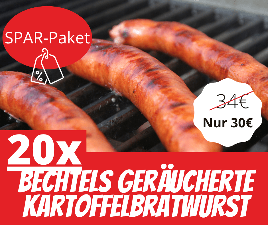 20er Bechtels Kartoffelbratwürstchen