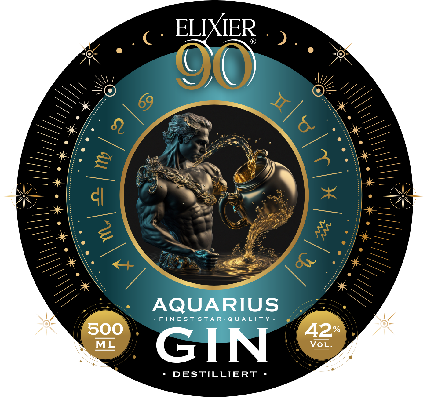 Wassermann - Aquarius Edition (Gin) 42% Vol.