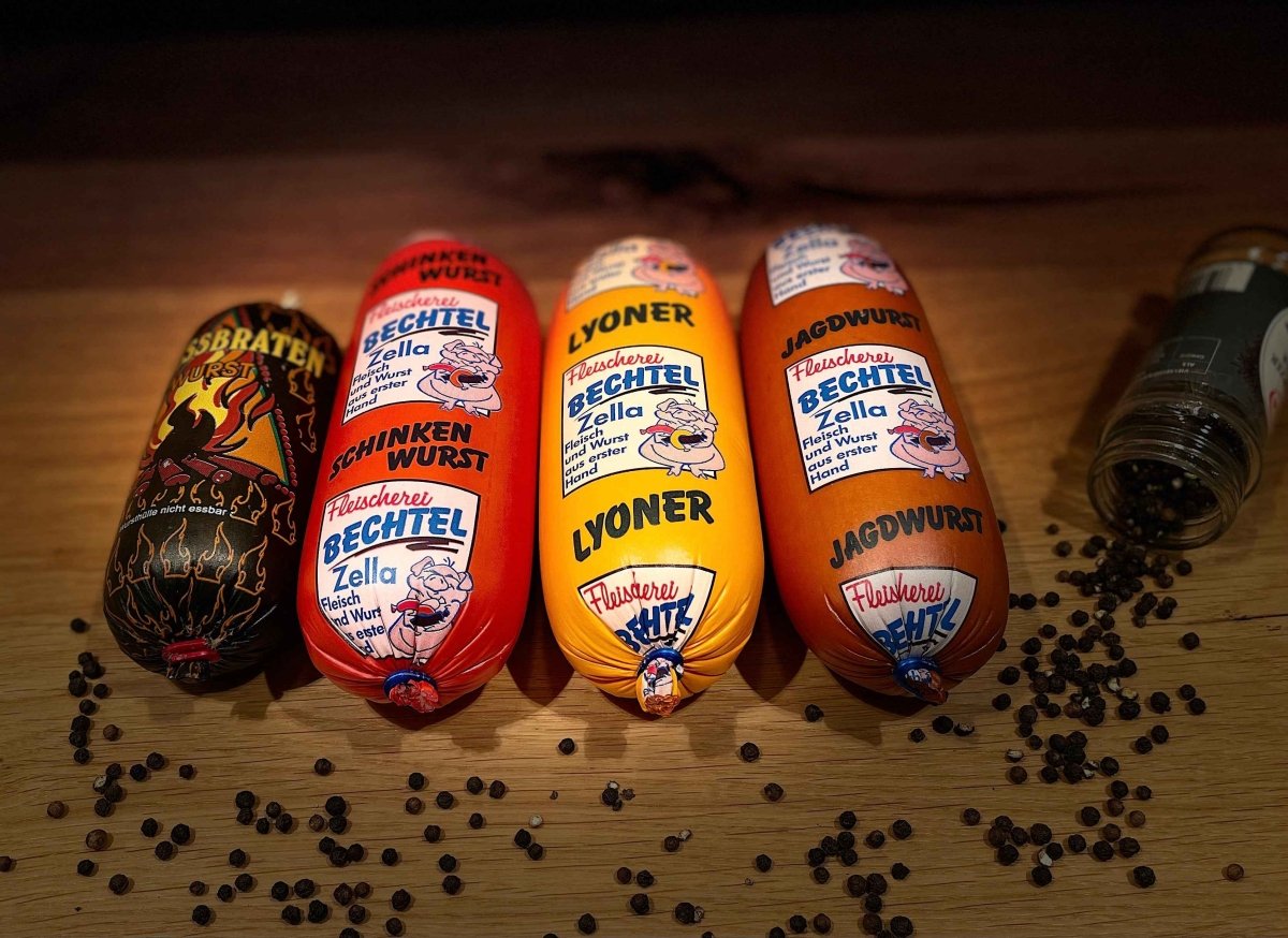 Portionswurst-Quartett