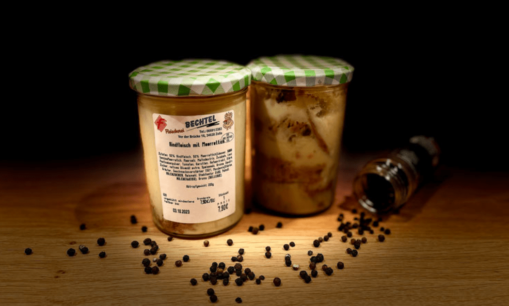 Rindfleisch mit Meerrettich