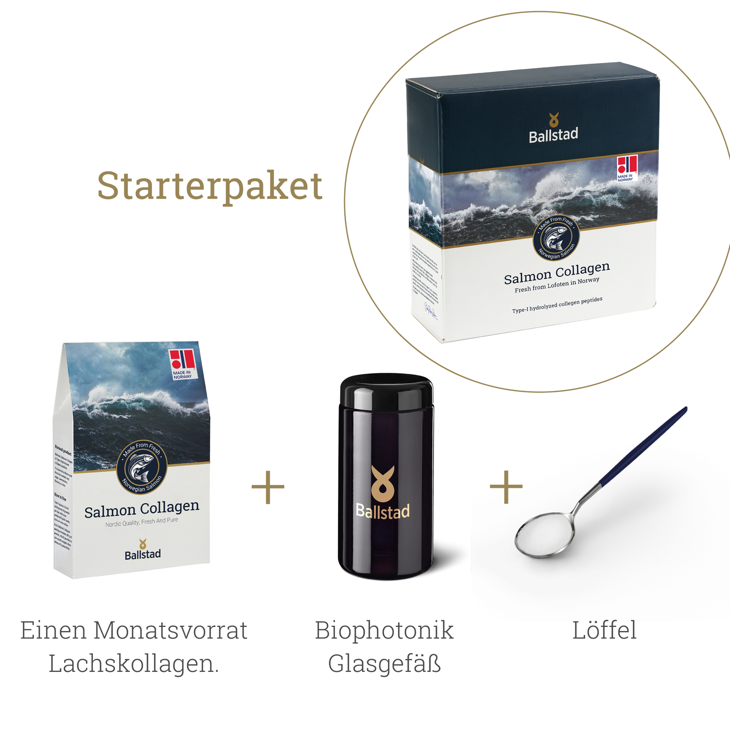 Lachskollagen - 1 Monat