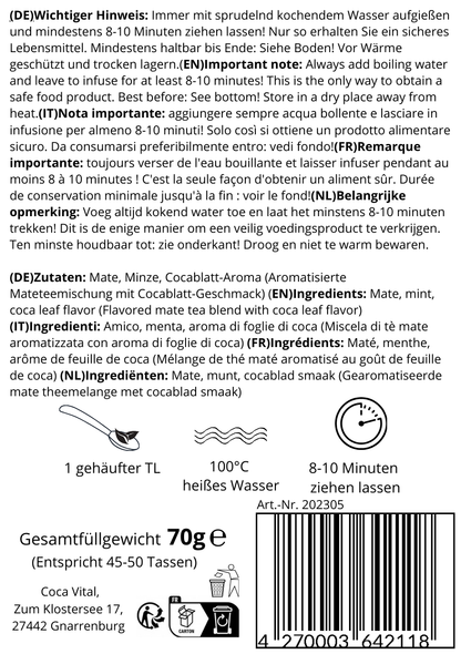 Fresh Mint (Mate de Coca + Minze)