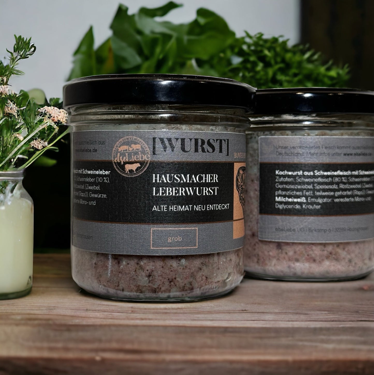 3er SET [WURST] Hausmacher Leberwurst