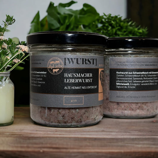 3er SET [WURST] Hausmacher Leberwurst
