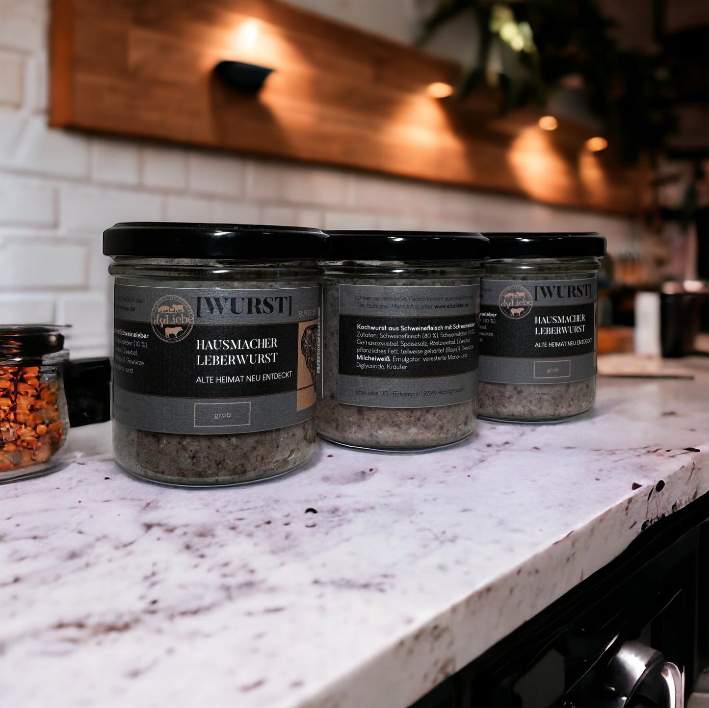 3er SET [WURST] Hausmacher Leberwurst