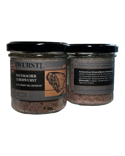 3er SET [WURST] Hausmacher Leberwurst