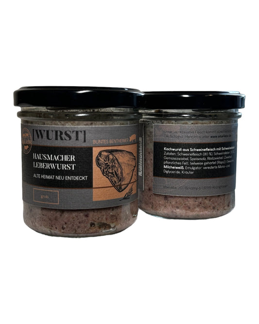 3er SET [WURST] Hausmacher Leberwurst