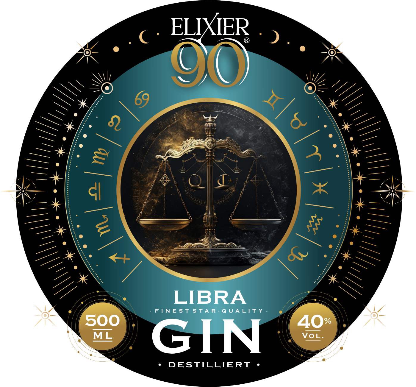Waage - Libra Edition (Gin) 40% Vol.