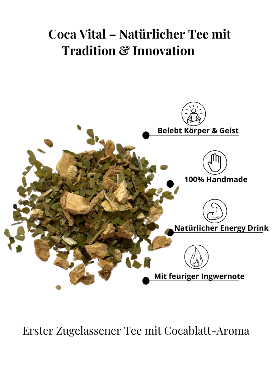 Andenfeuer (Mate de Coca + Ingwer)