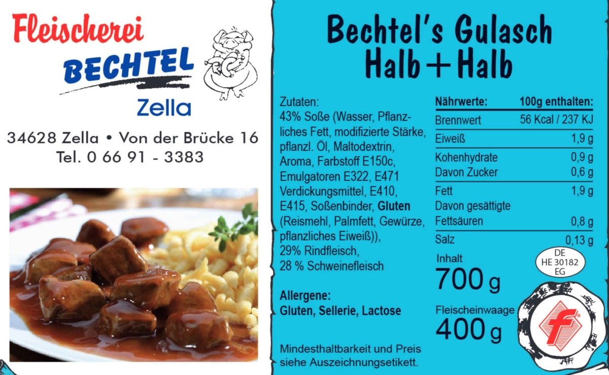 Gulasch Halb+Halb im Glas