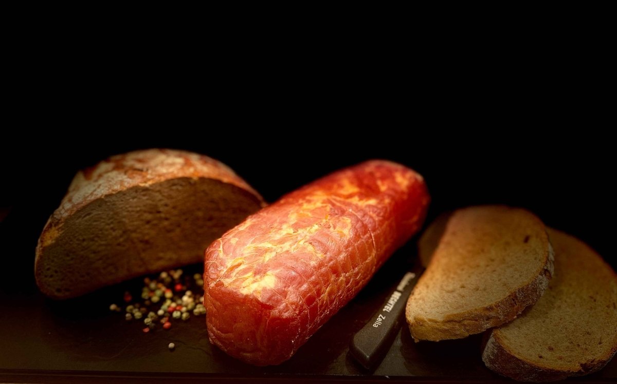 Lachsschinken am Stück