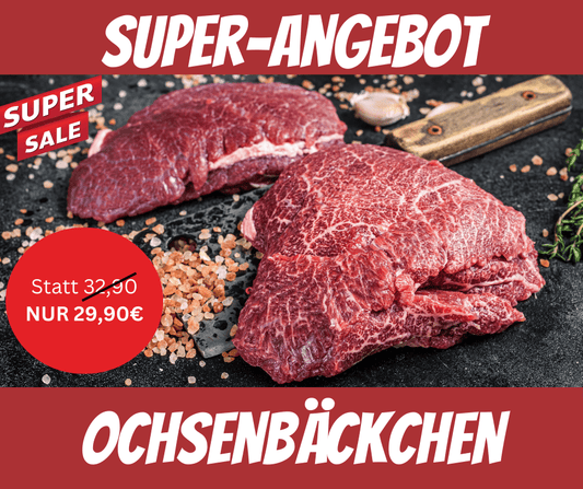Ochsenbäckchen 2er Pack | 900g