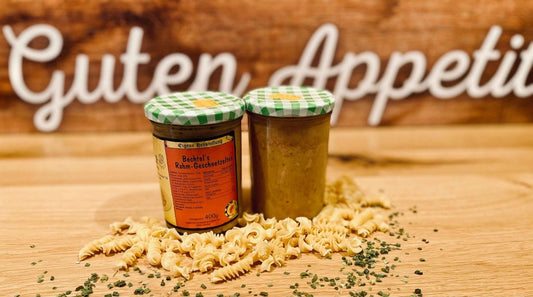 Rahmgeschnetzeltes im Glas